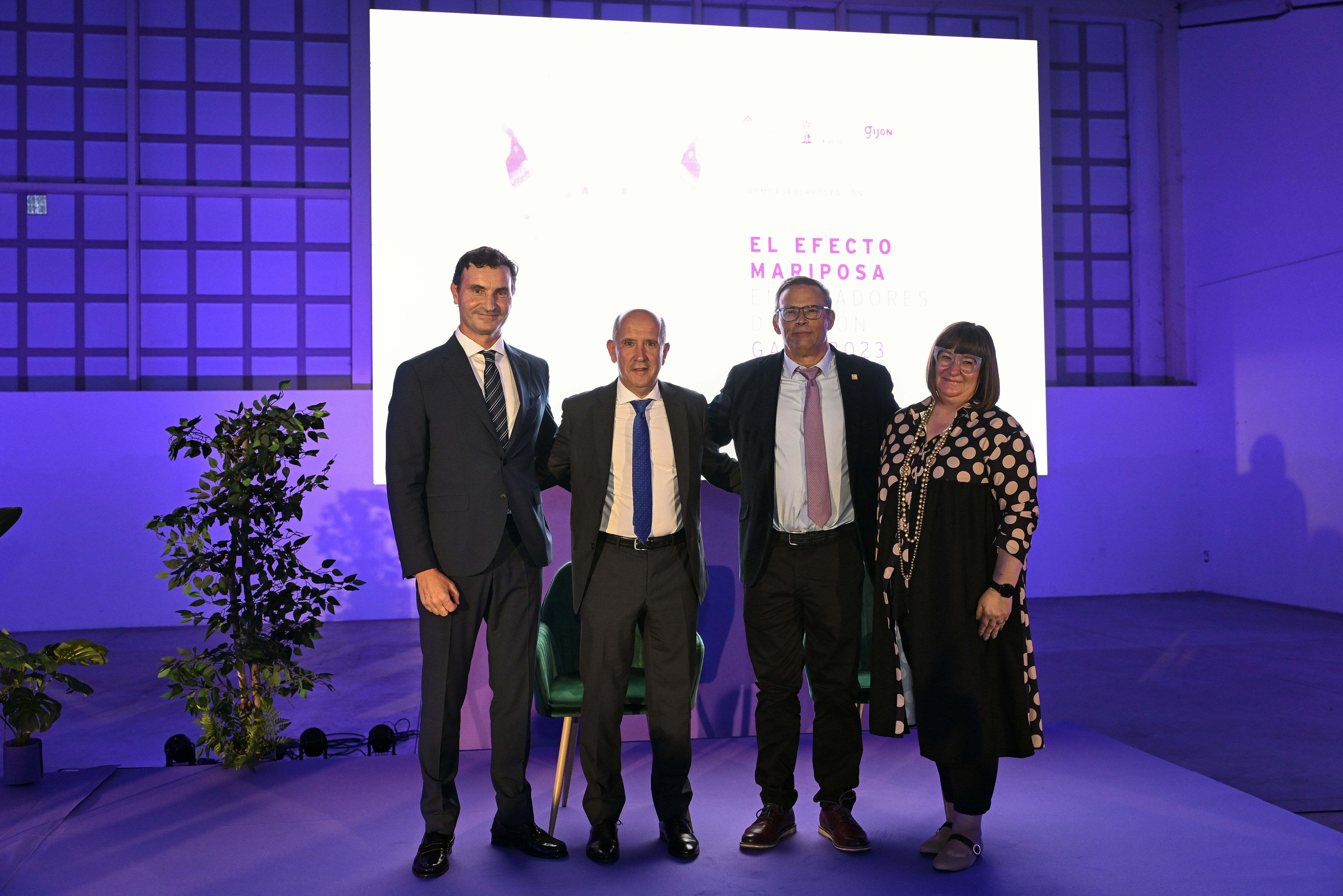 Miguel Ángel Prieto and Jaime Viña, Ambassadors of Gijón 2023