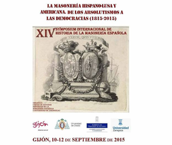 XIV SYMPOSIUM INTERNACIONAL DE HISTORIA DE LA MASONERíA ESPAñOLA