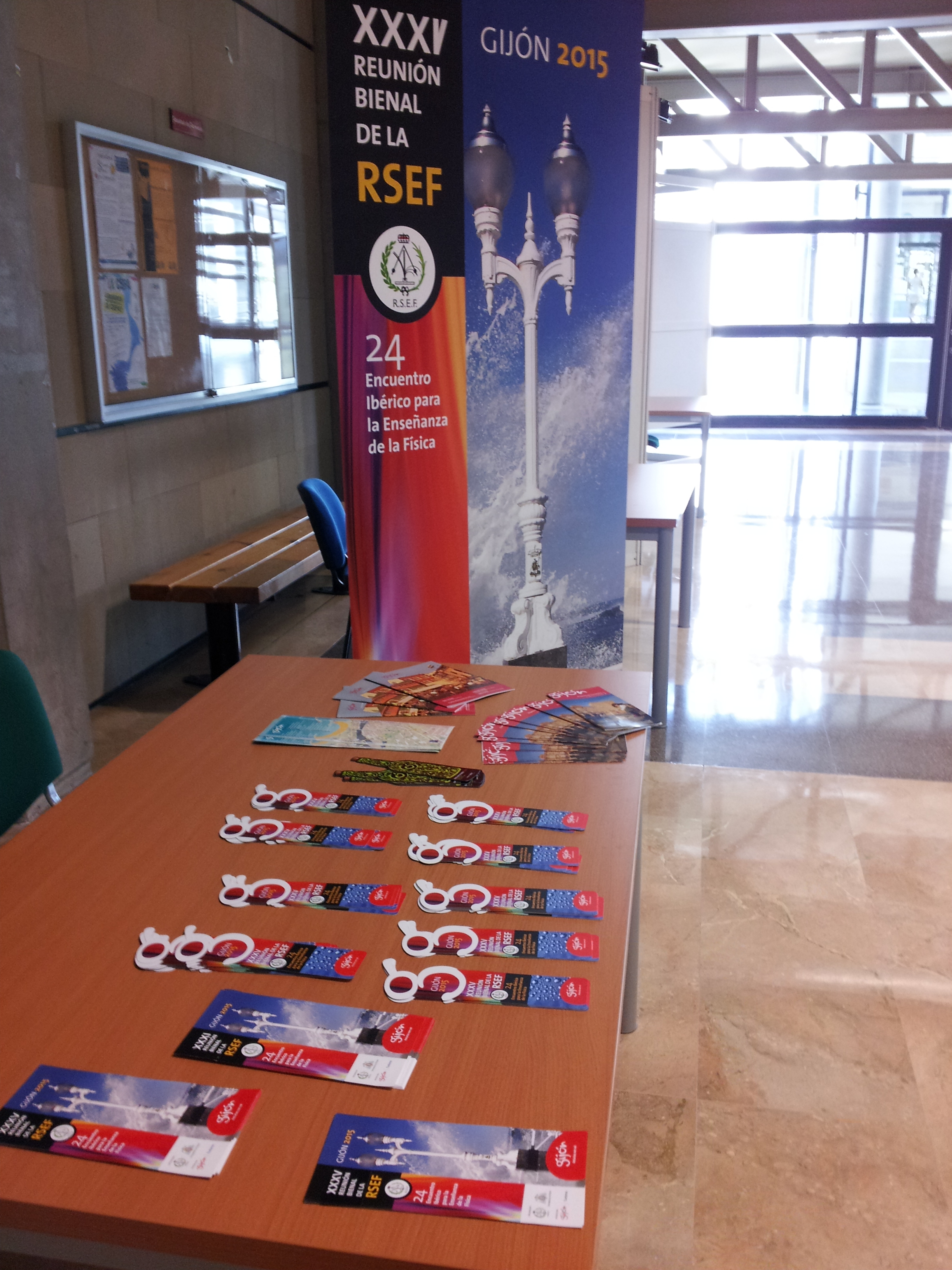PRESENTACIóN DE GIJóN COMO SEDE DE LA REUNIóN BIENAL DE LA RSEF 2015
